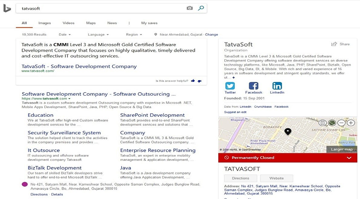 Normal Bing Search Normal Bing Search