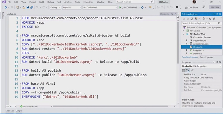 Build up your docker image