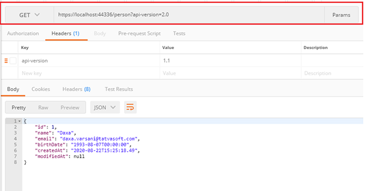Query parameter Query parameter