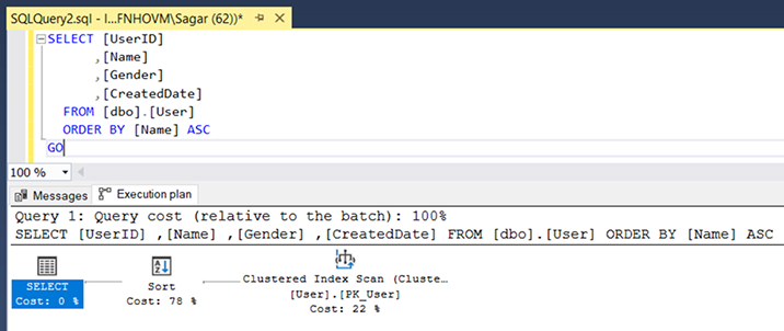 Estimated Execution Plan Example Estimated Execution Plan Example
